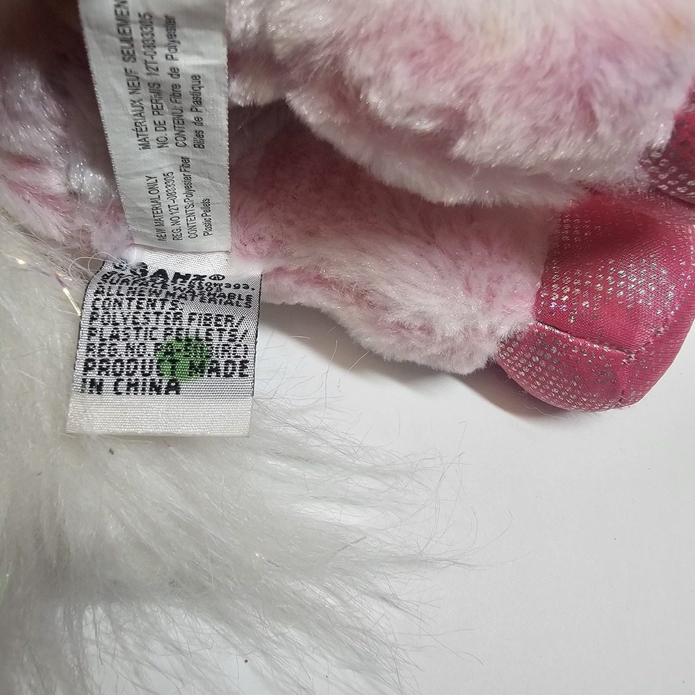 Ganz Webkinz Pink Pony HM117 Plush Stuffed Animal Toy Pink Horse, 7" No Code - Picture 7 of 10